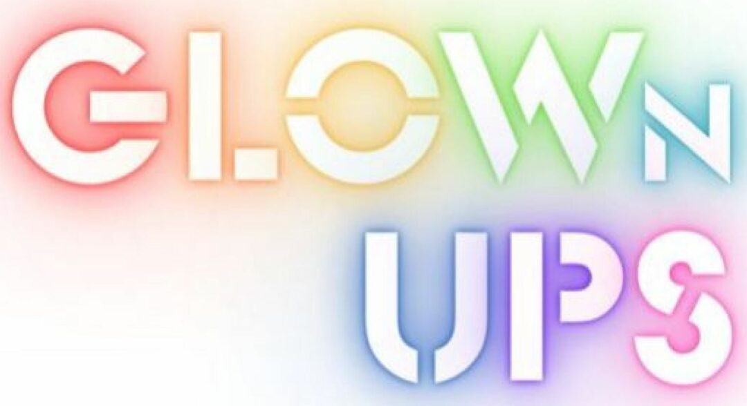 Logo for GLOWn Ups 