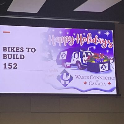 THANK YOU! Waste Connections Canada and Cycle Path Woodbridge