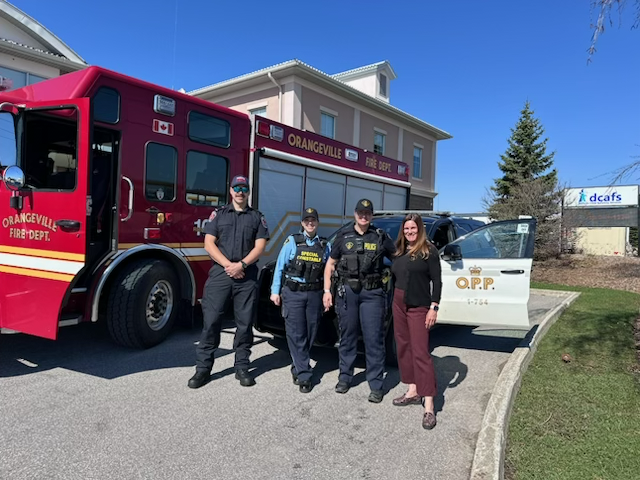 Thank you to our local heroes! Annual Charity Hockey Game!