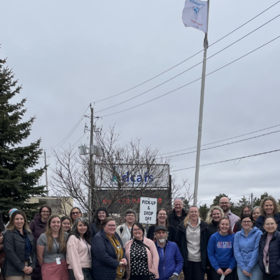 Flag Raising: Autism Awareness and Acceptance Month at DCAFS